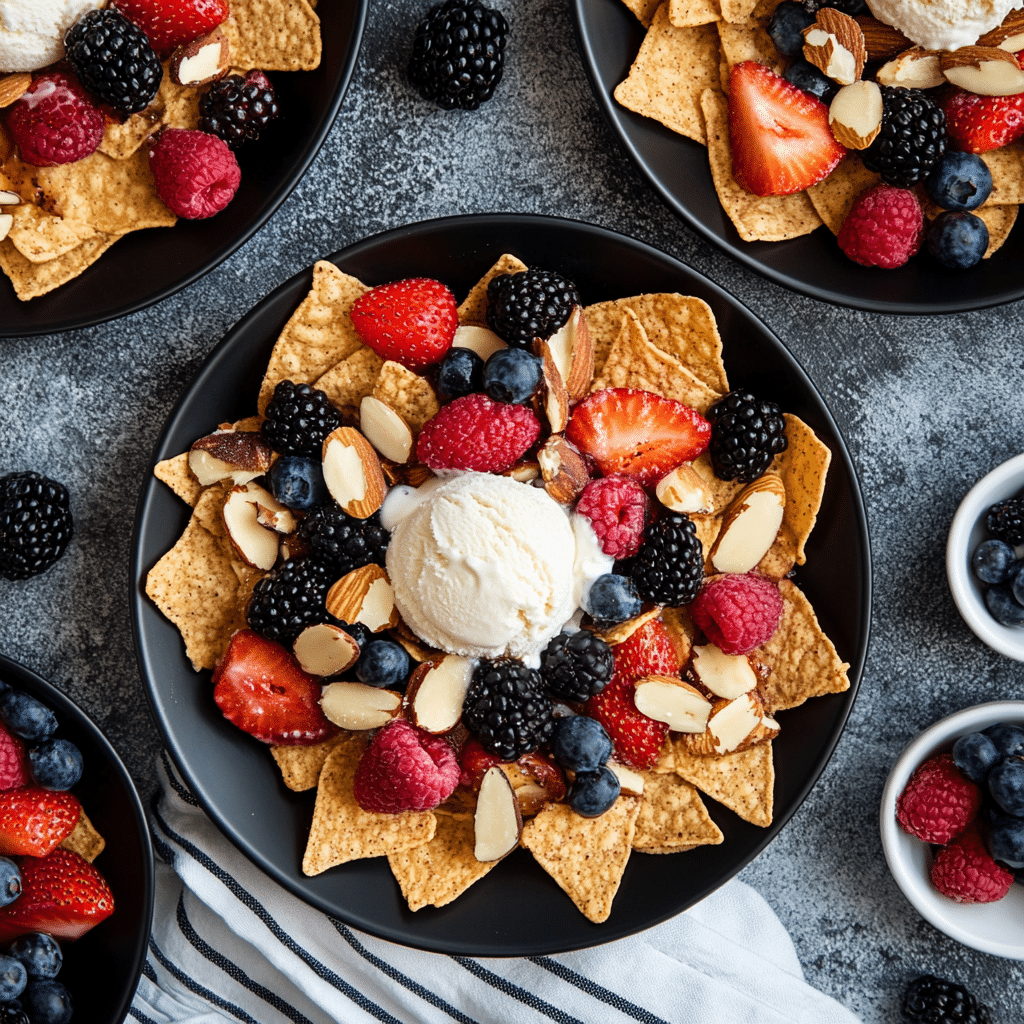 Easy Dessert Nachos