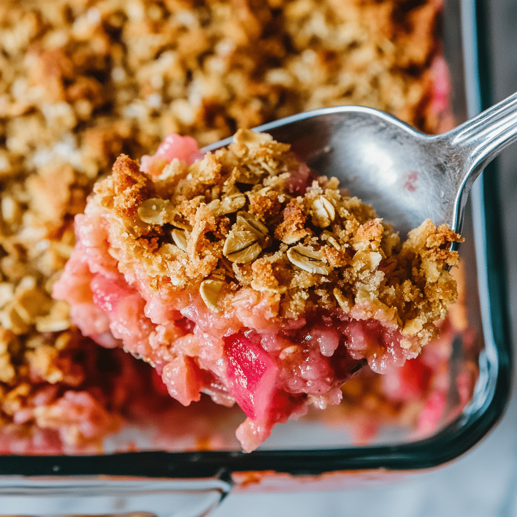 Rhubarb Crisp Recipe