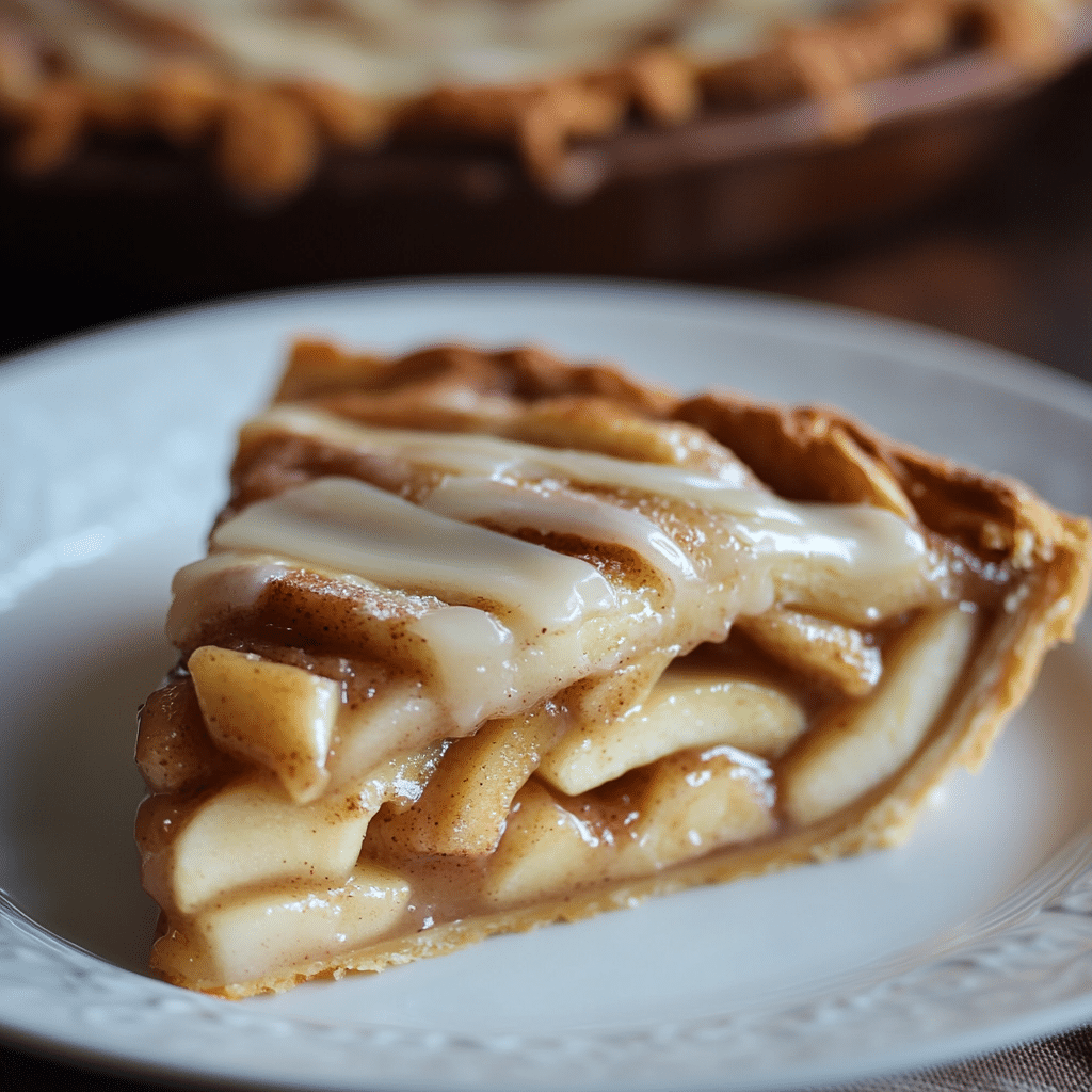 Easy Cinnamon Roll Apple Pie Recipe