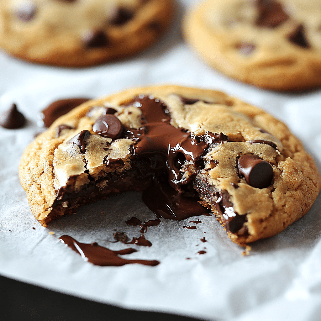 Soft and Chewy Chocolate Chip Cookies