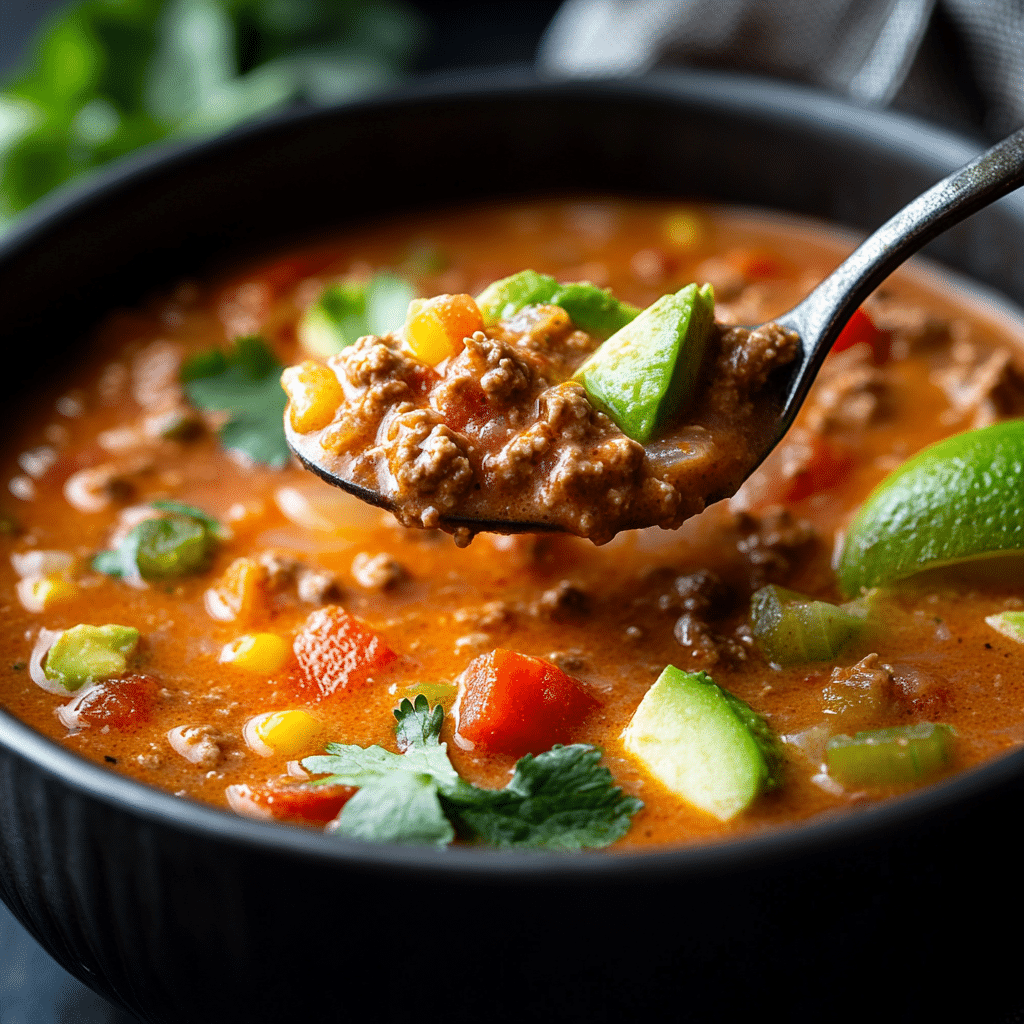 Creamy Taco Soup