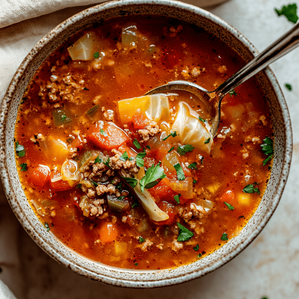 Low Carb Cabbage Soup