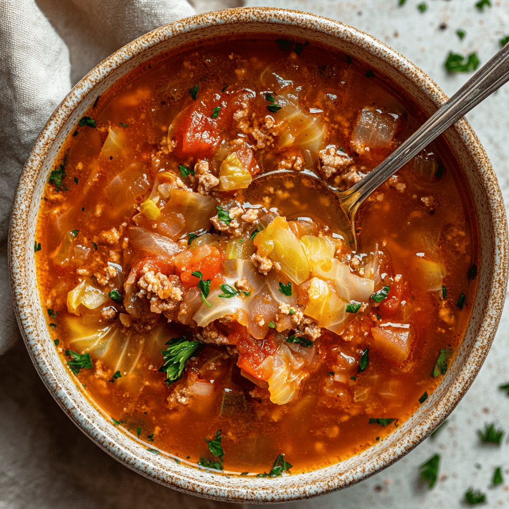 Low Carb Cabbage Soup