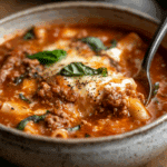 Keto Lasagna Soup