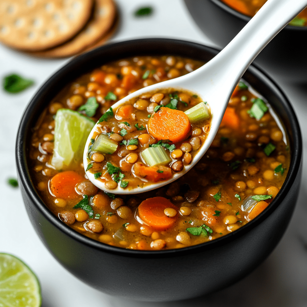 Lentil Quinoa Soup - Instant Pot