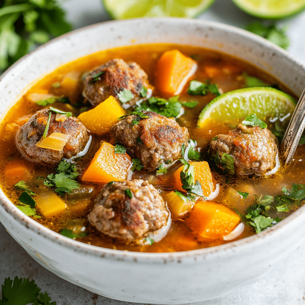 Sopa de Albóndigas (Meatball Soup)