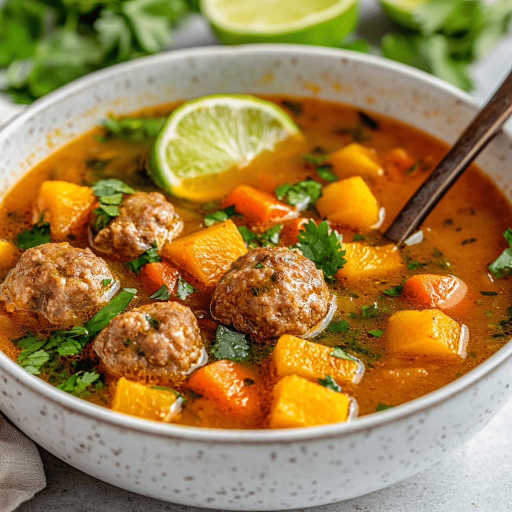 Sopa de Albóndigas (Meatball Soup)