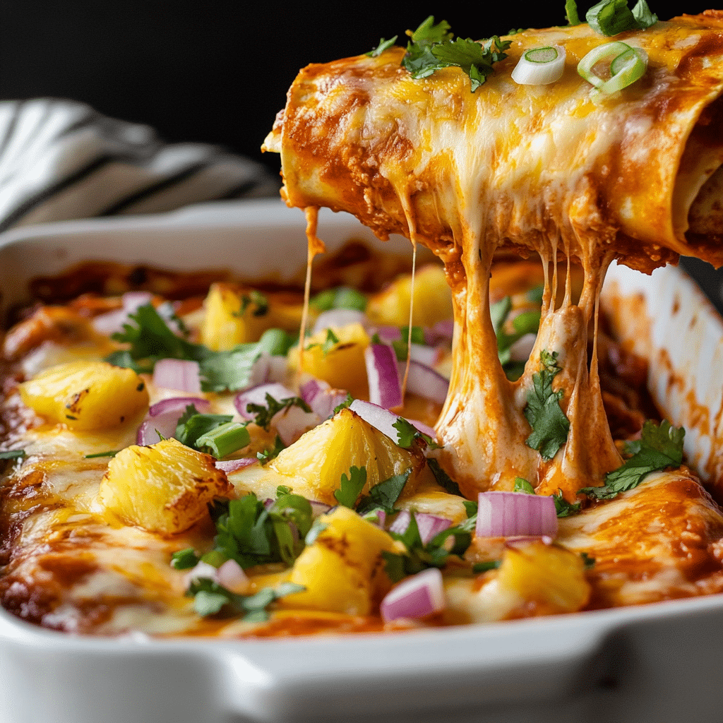 Pineapple BBQ Chicken with Bacon