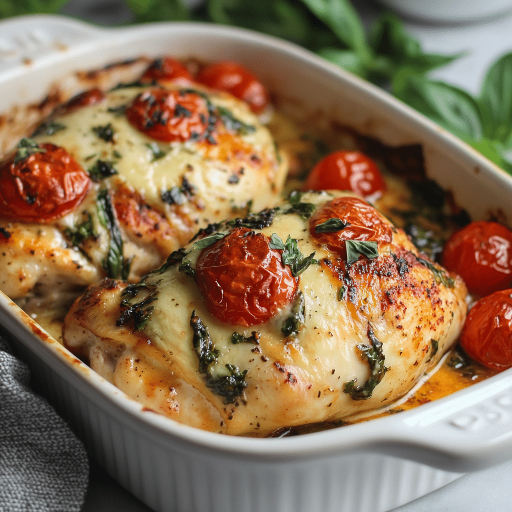 Baked Tuscan Chicken
