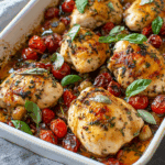Baked Tuscan Chicken