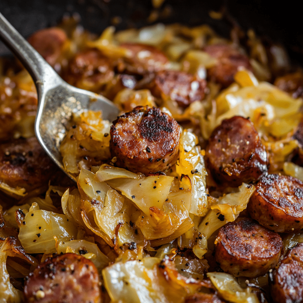 Sausage and Cabbage Skillet