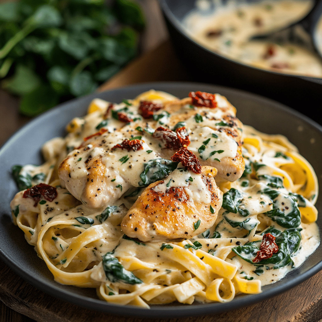 Creamy Chicken Florentine