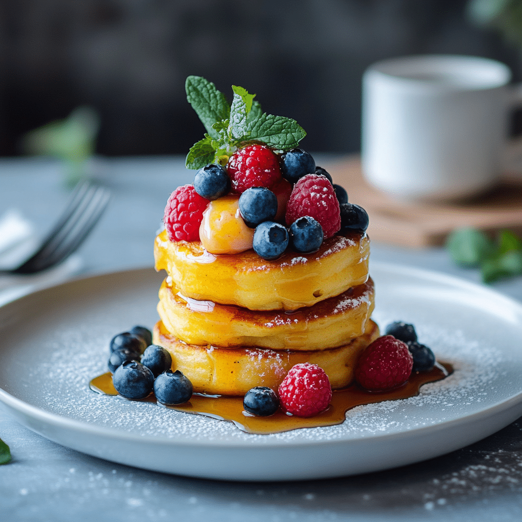 Heavenly Soft and Fluffy Pancakes