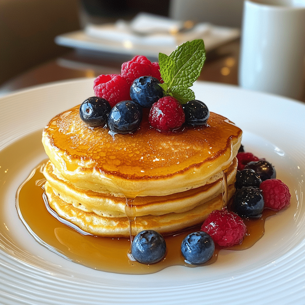 Heavenly Soft and Fluffy Pancakes