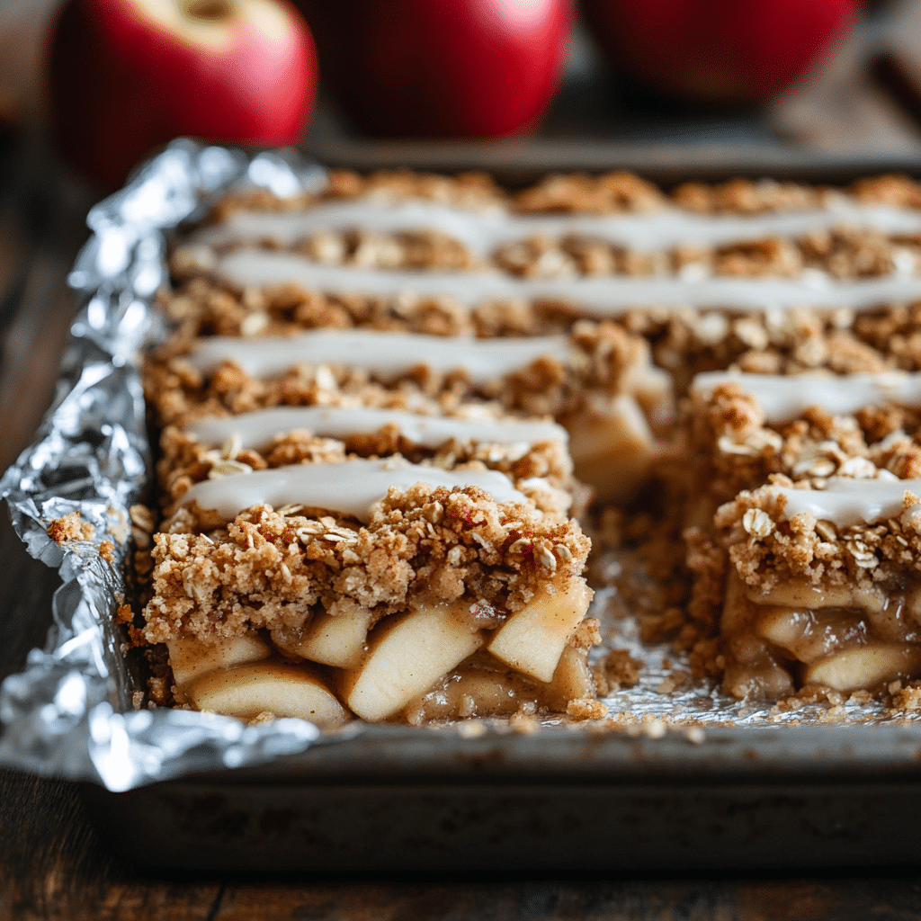 Cinnamon Roll Apple Crisp