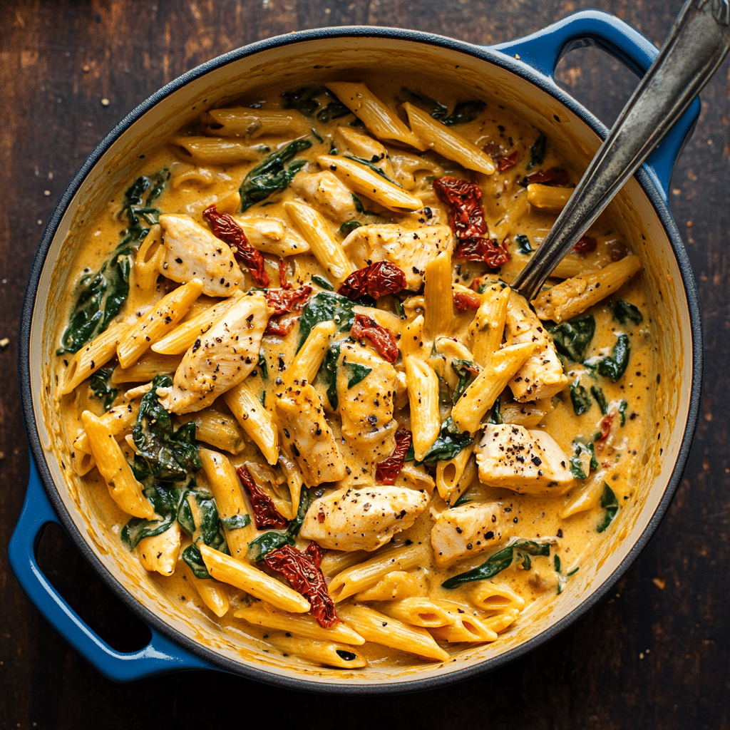Tuscan Chicken Pasta