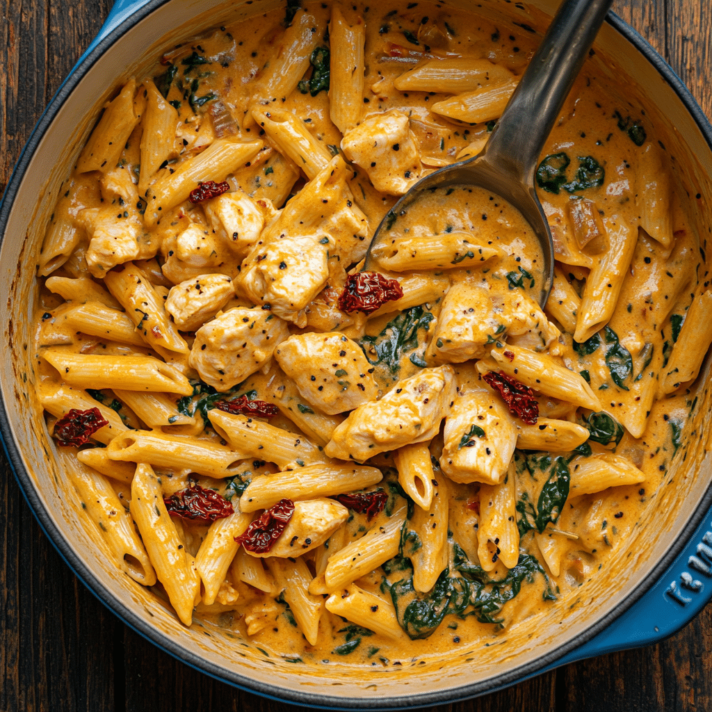 Tuscan Chicken Pasta