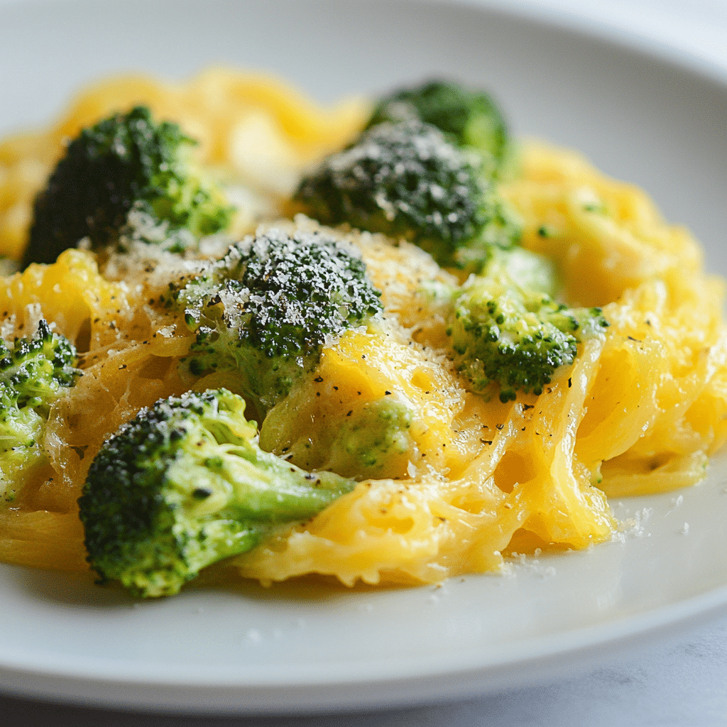Vegan Spaghetti Squash Mac 'n Cheese