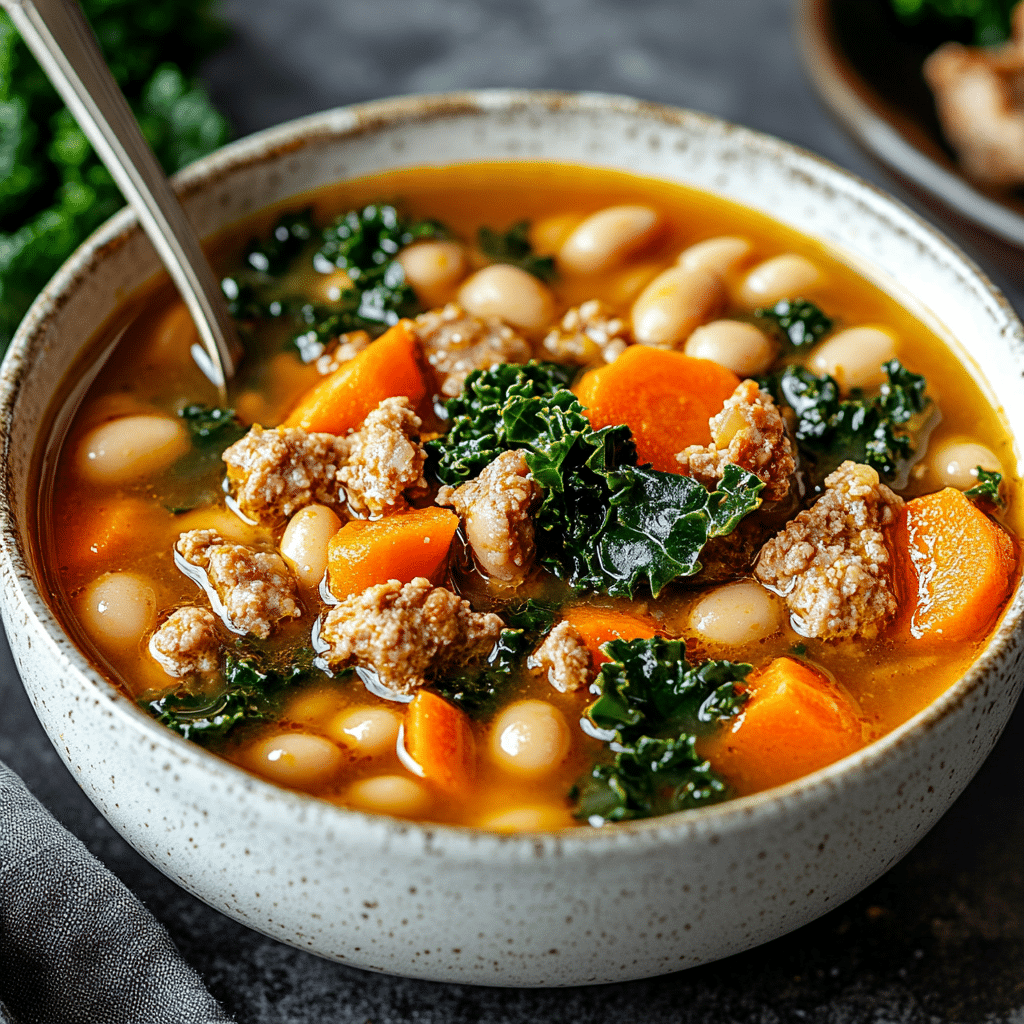 Italian Sausage Stew with White Beans