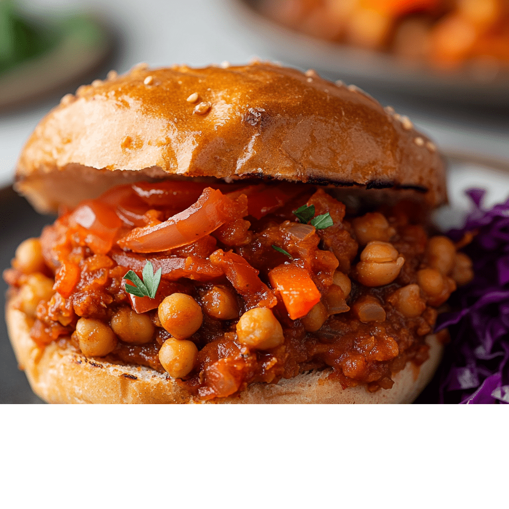 Chickpea Sloppy Joes