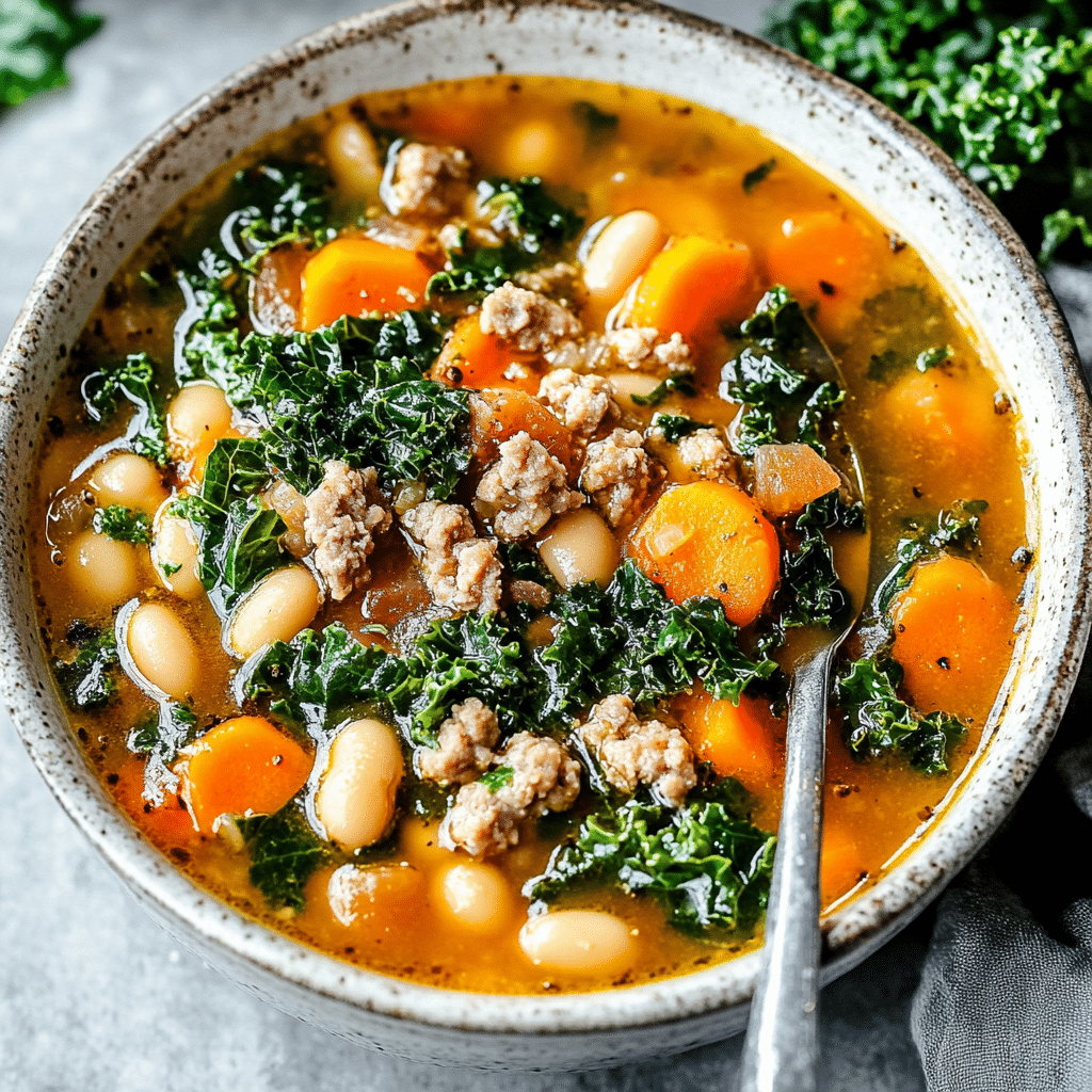 Italian Sausage Stew with White Beans