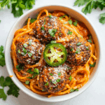Vegan Spaghetti and Meatballs
