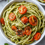 Creamy Green Goddess Pasta Recipe (Vegan)