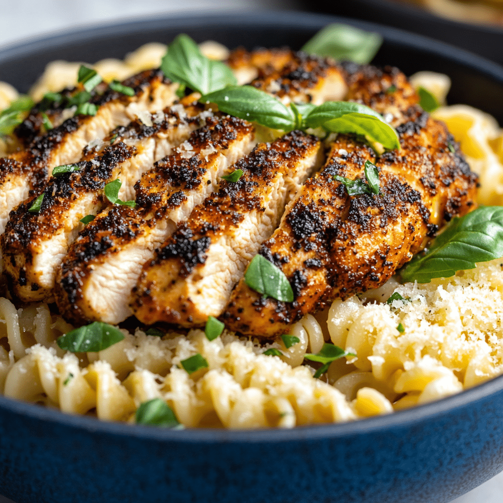 Creamy Chicken Garlic Parmesan Pasta