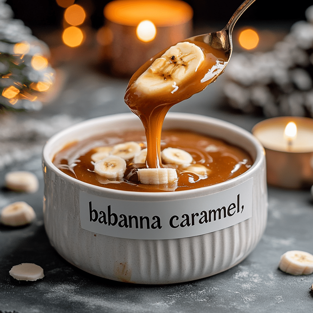Easy Banana Caramel Dessert Recipe (Perfect Topping)