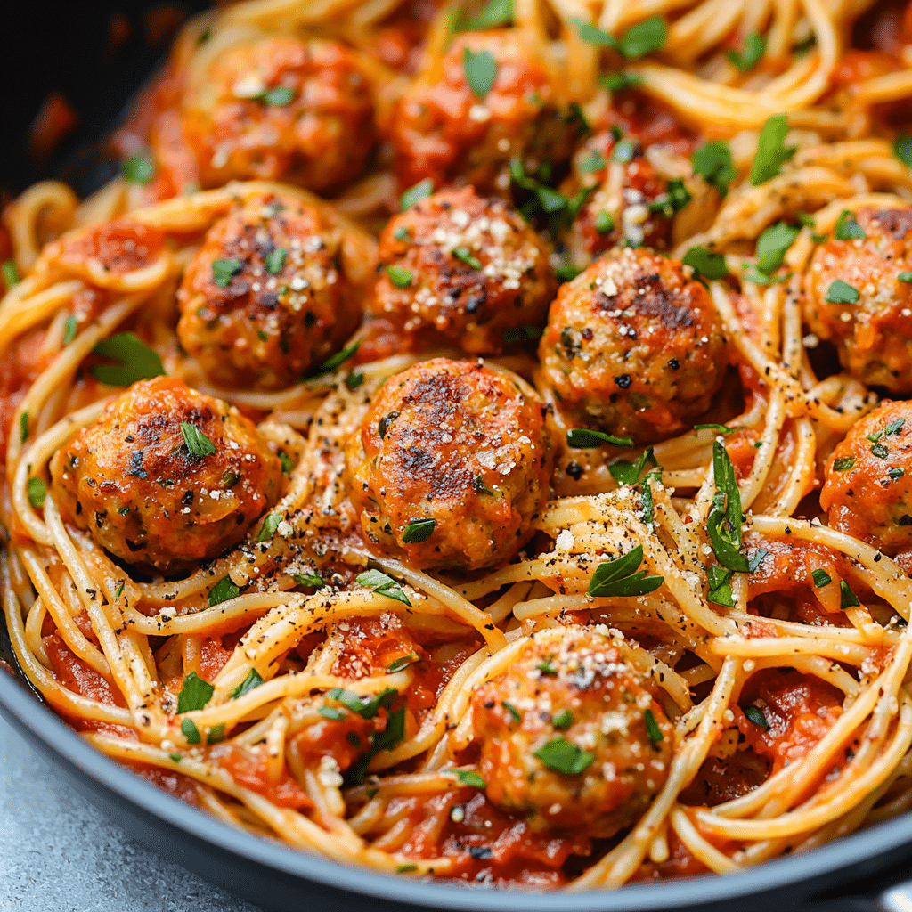 Creamy Spaghetti and Meatballs Recipe (Quick & Easy)
