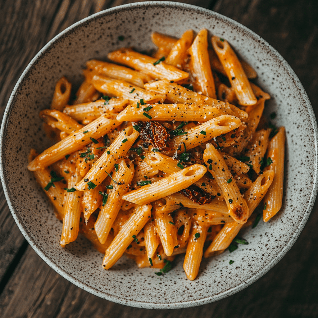 Easy Roasted Red Pepper Pasta Sauce (Creamy Recipe)