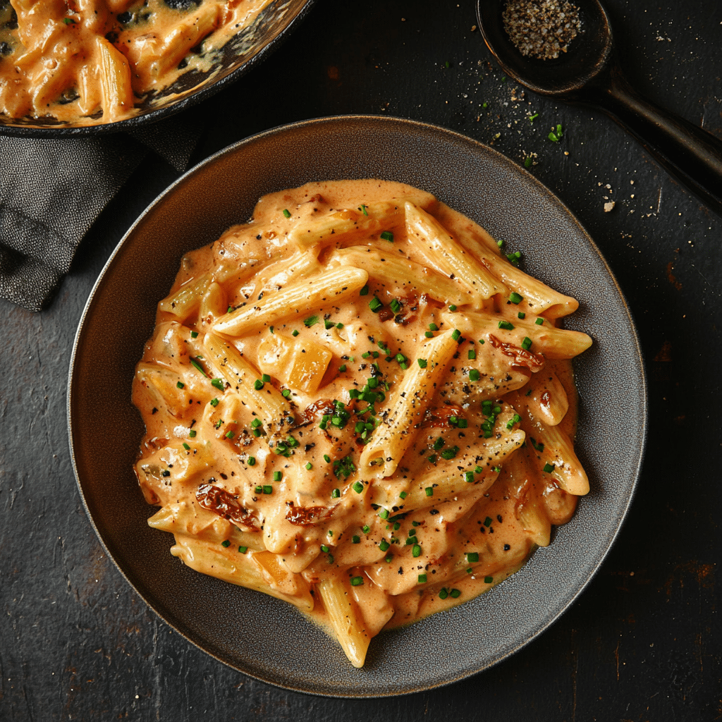 Easy Roasted Red Pepper Pasta Sauce (Creamy Recipe)