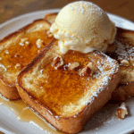 Viral Honey Butter Toast Dessert