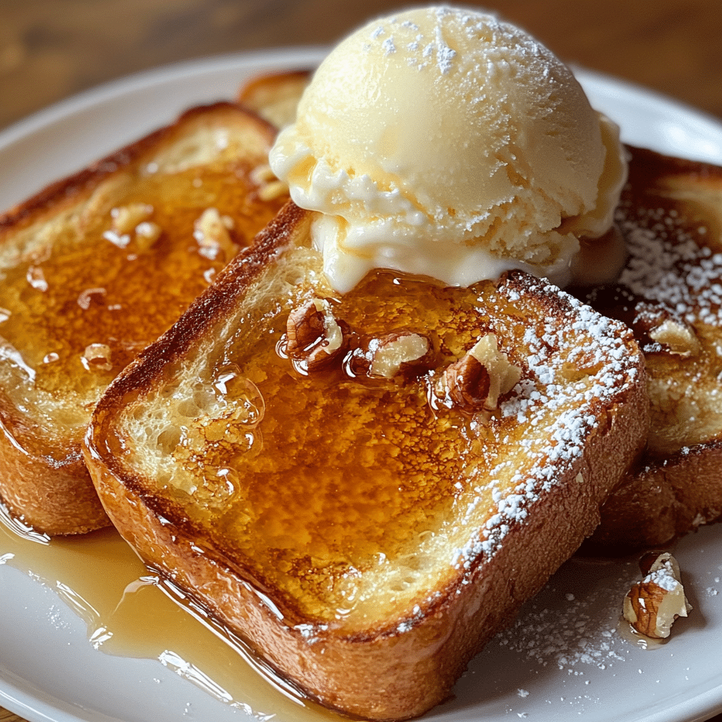 Viral Honey Butter Toast Dessert