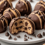 Chocolate Peanut Butter Cookie Dough Bites