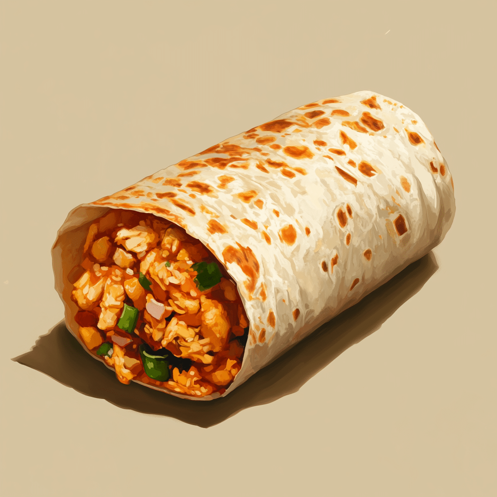 Easy Spicy Chicken Burrito Recipe