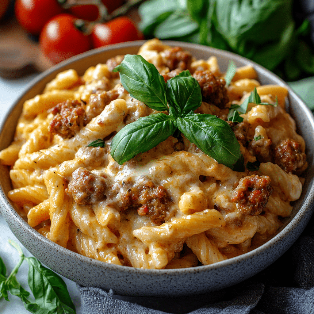 Creamy Sausage Pasta Recipe