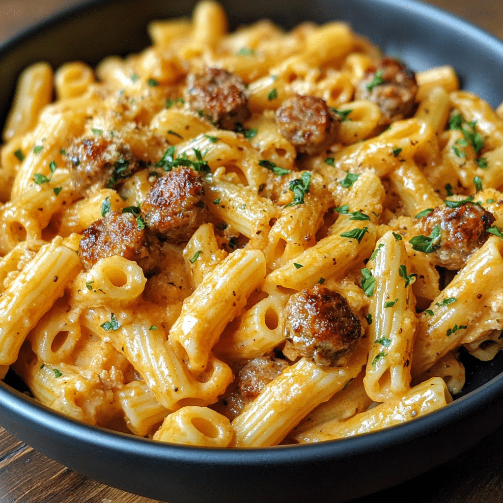 Creamy Sausage Pasta Recipe