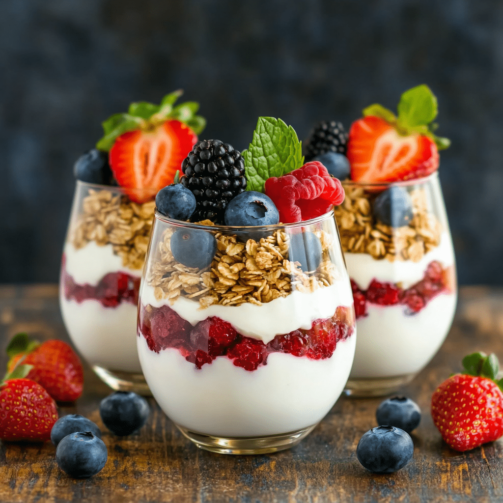 Spring Berry Parfait