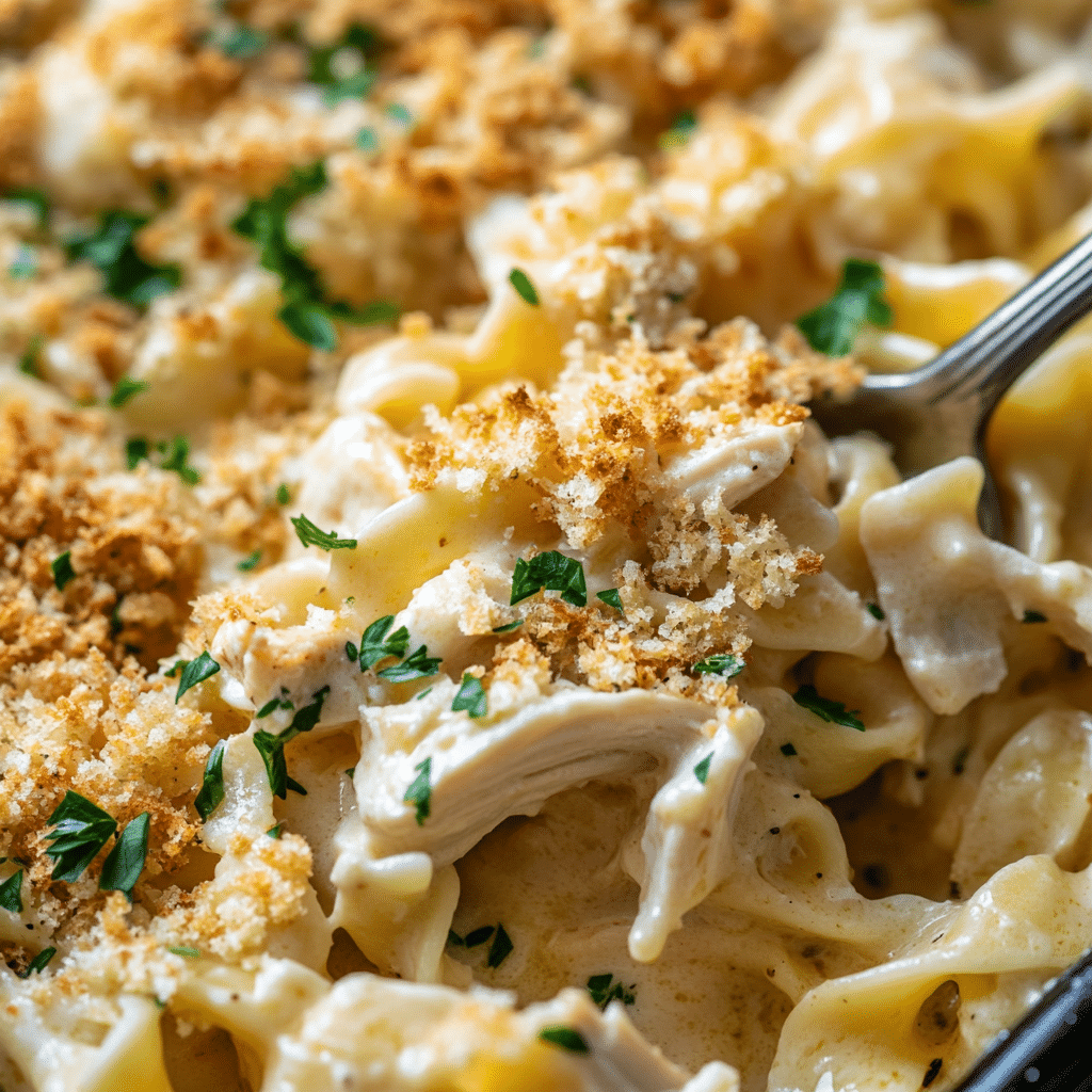 Easy Chicken Noodle Casserole Recipe for Comfort Food Lovers