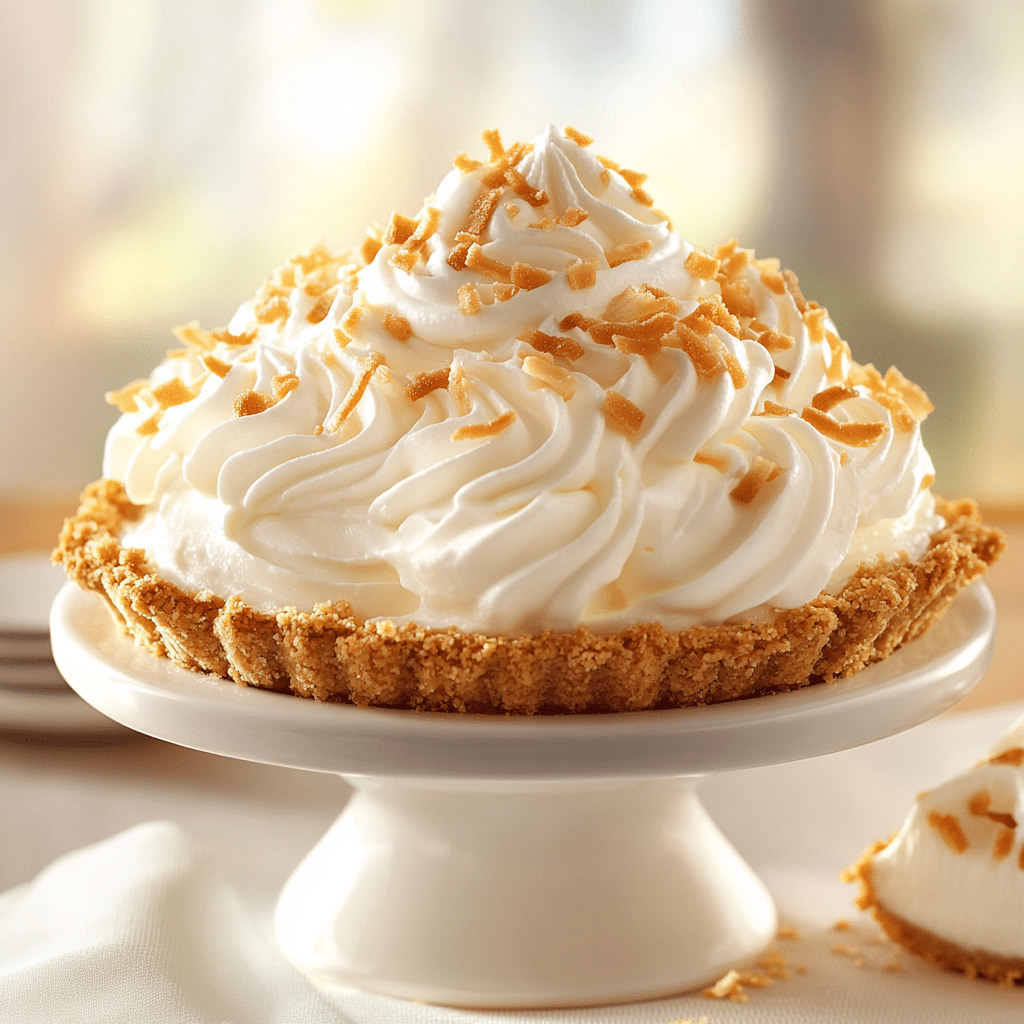 Delightful Easter Coconut Cream Pie