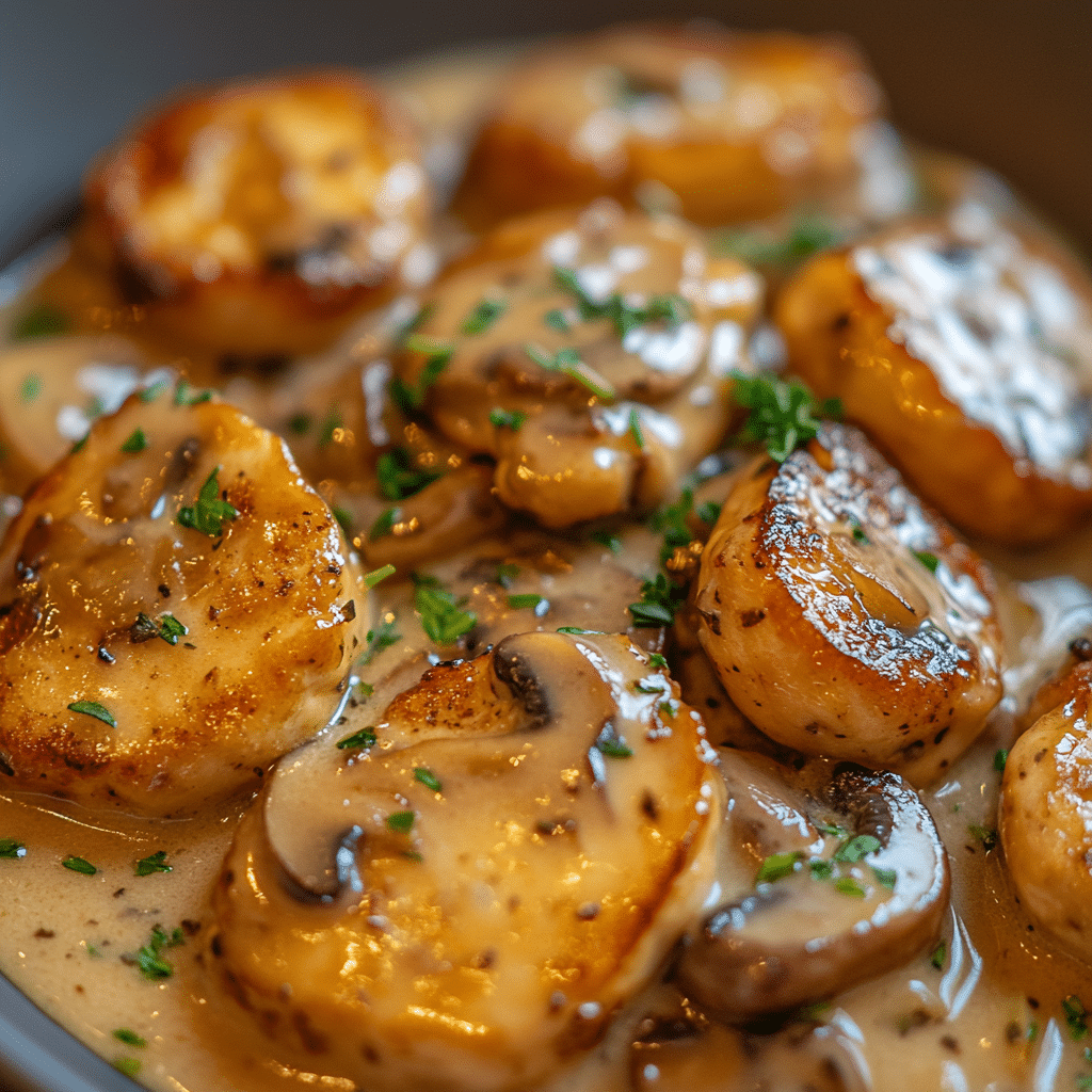 Easy and Flavorful Mushroom Chicken Recipe