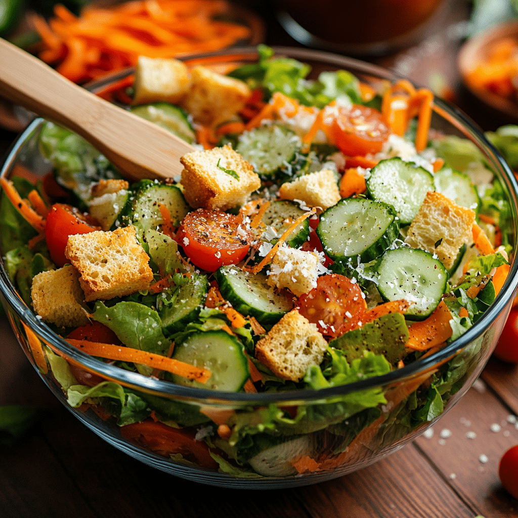 Classic House Salad – Quick and Easy