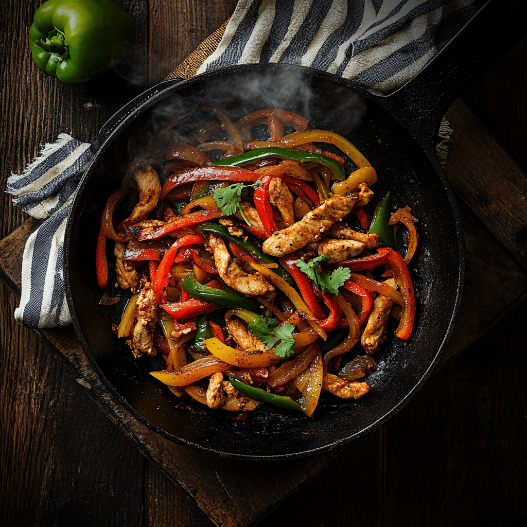 Easy Chicken Fajitas