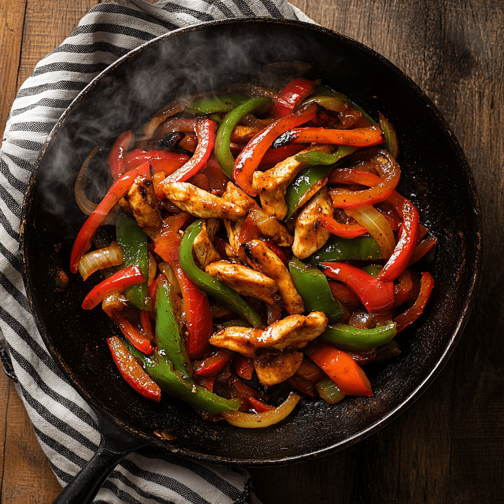 Easy Chicken Fajitas