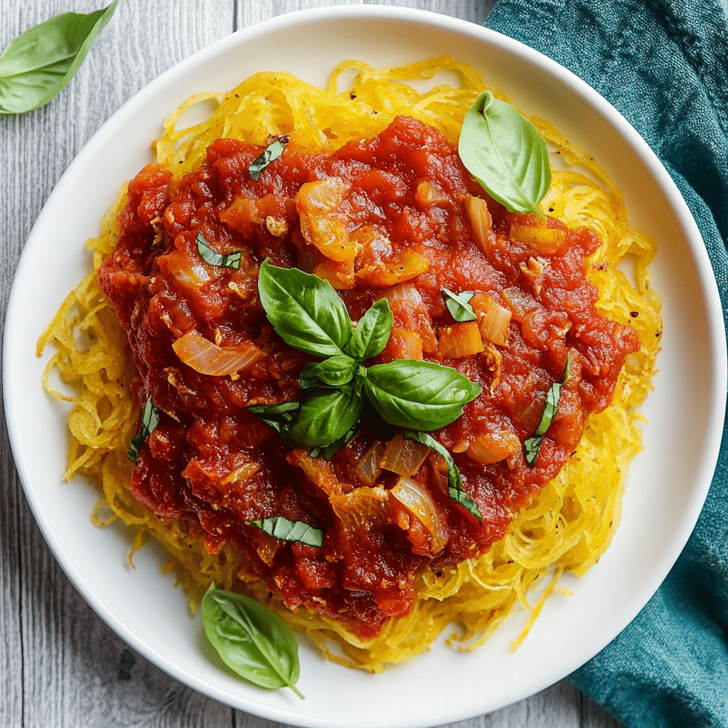 Spaghetti Squash Marinara
