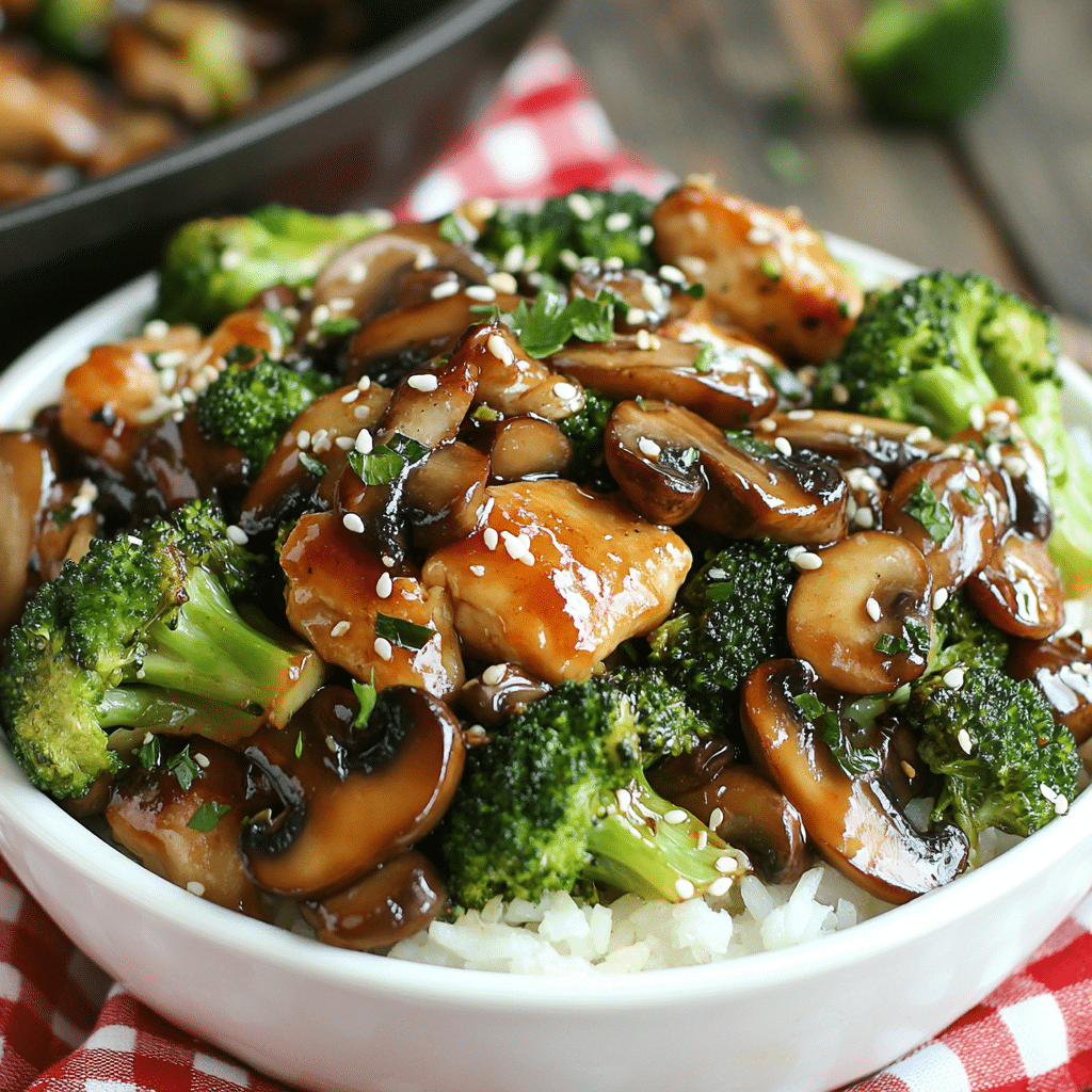 Chicken and Broccoli Stir Fry