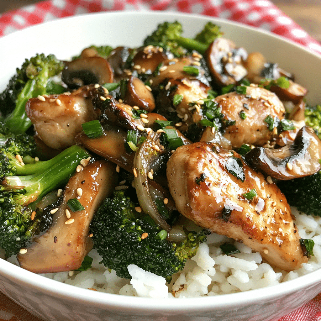 Chicken and Broccoli Stir Fry