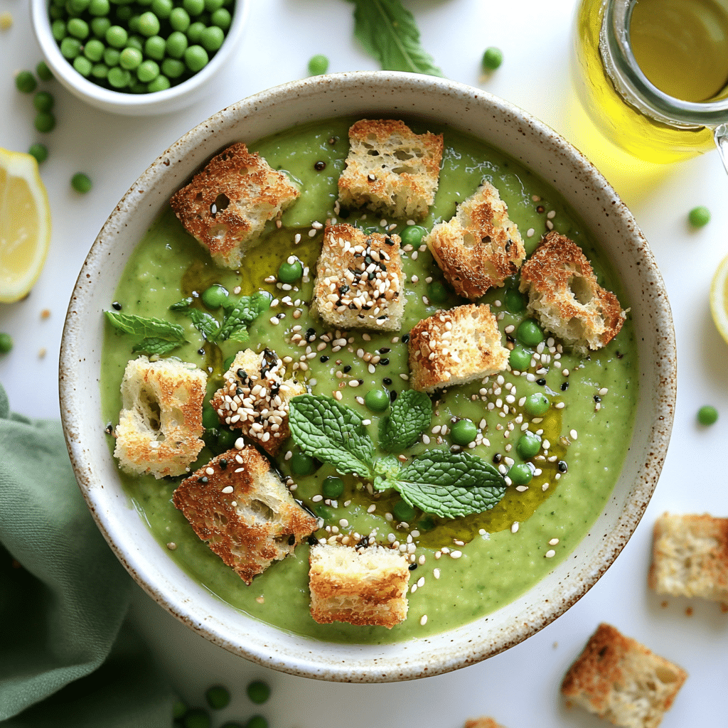 Fresh Pea Soup
