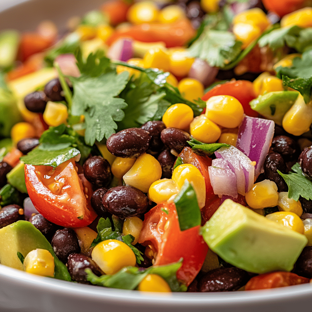Fresh Black Bean and Corn Salad